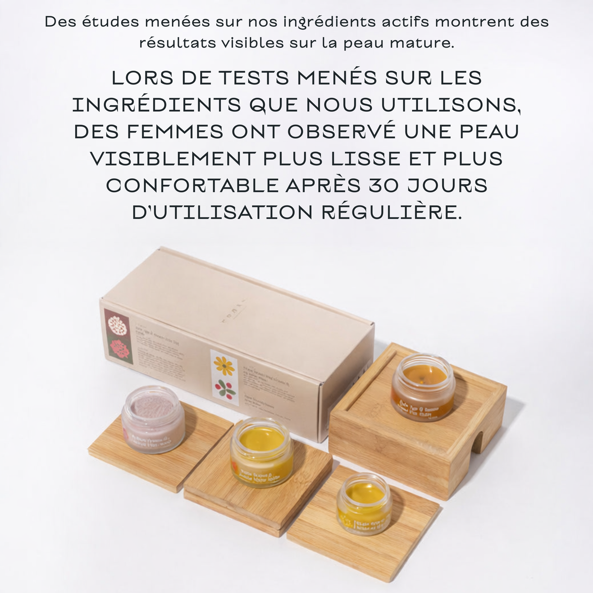 La routine anti-âge pour peaux matures - 4 soins complets